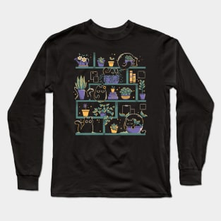 Kitten Garden by Tobe Fonseca Long Sleeve T-Shirt